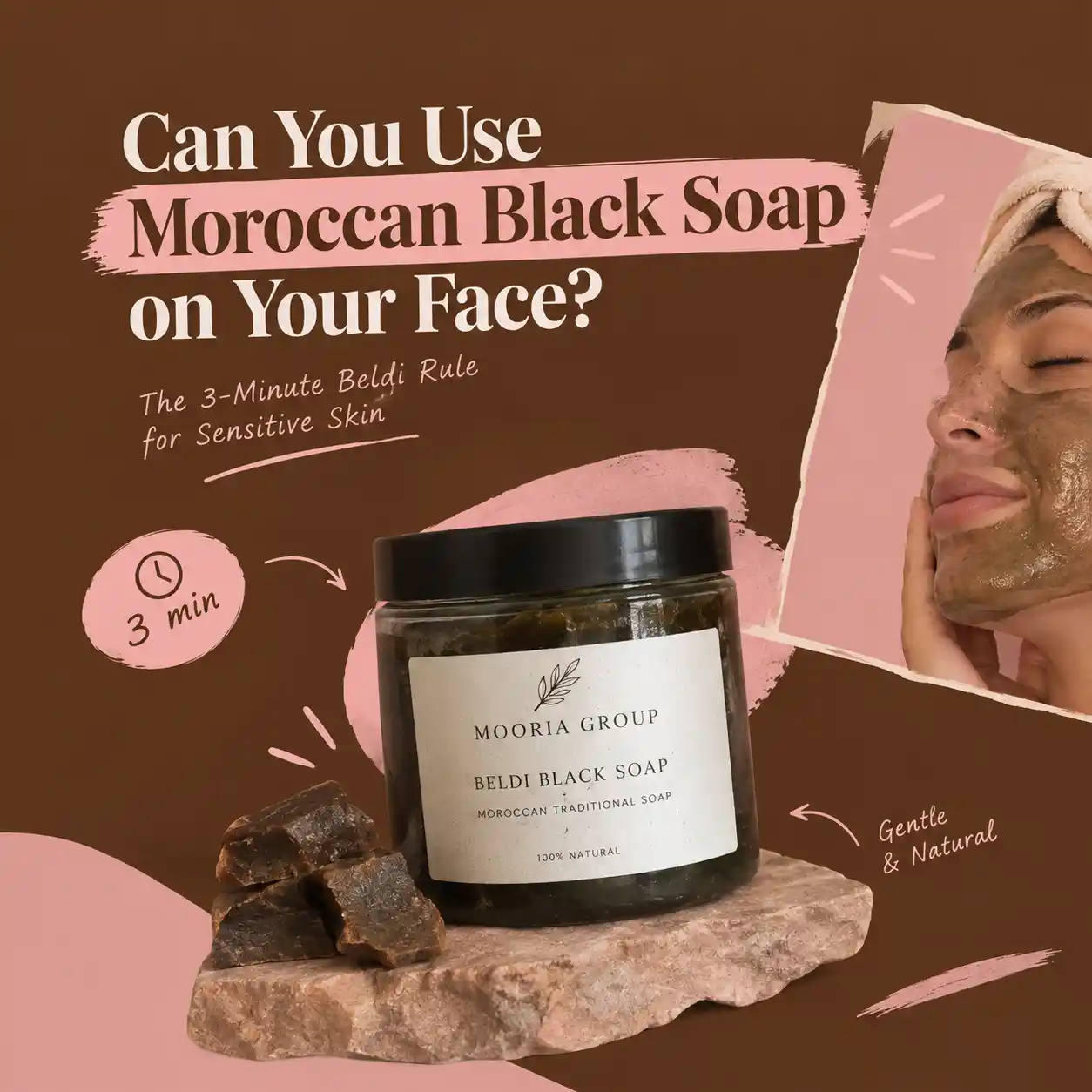 Moroccan Black Soap on Face: The 3-Minute Rule