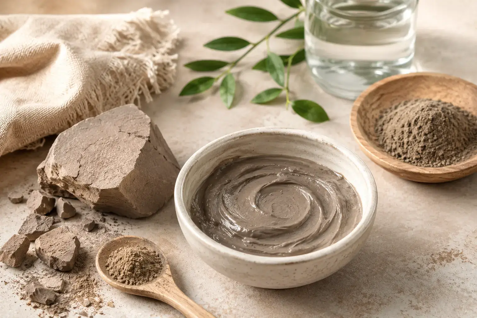 How Rhassoul fights acne?
