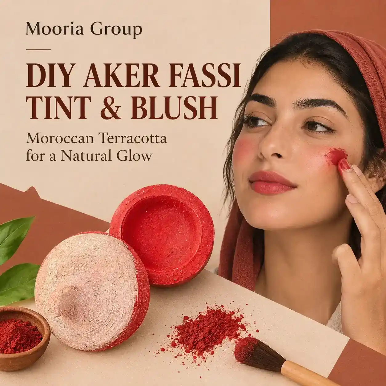 DIY Aker Fassi Tint & Blush Moroccan Terracotta