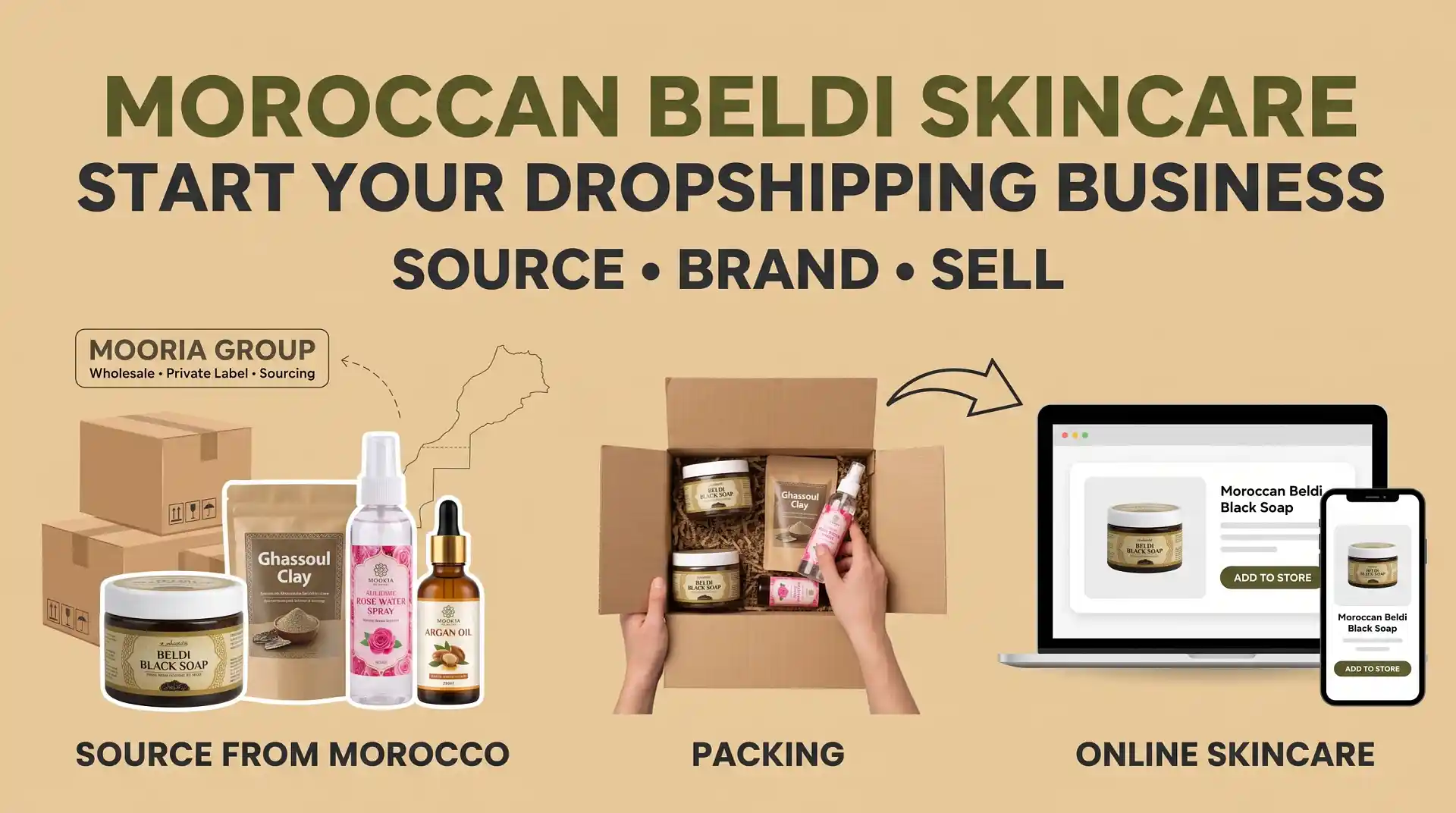 Moroccan Beldi Skincare Dropshipping | Mooria Group